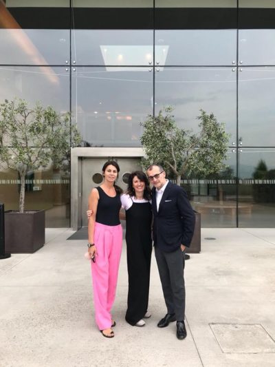 Arianna Alessi e Ubaldo Minelli presso Staff International